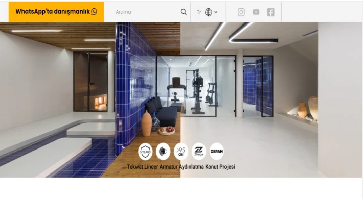 Lineer armatür aydınlatmasının avantajları