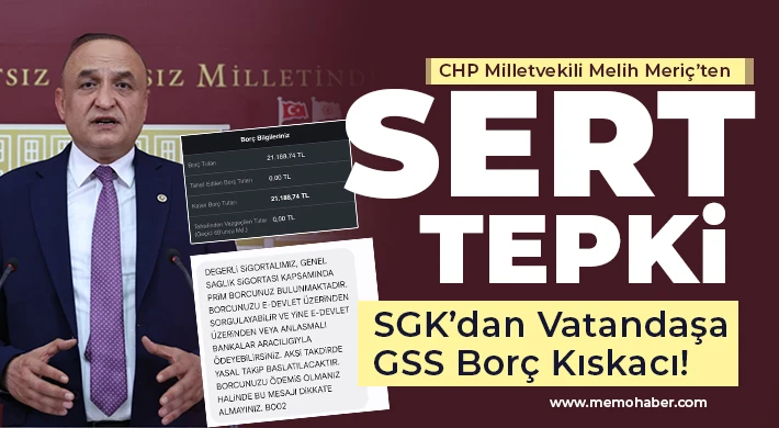 CHP'li Meriç: Ekonomik Krizin Bedeli Yine Vatandaşa Kesiliyor