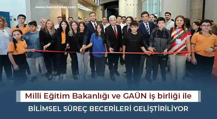 Milli Eğitim Bakanlığı ve GAÜN iş birliği ile bilimsel süreç becerileri geliştiriliyor