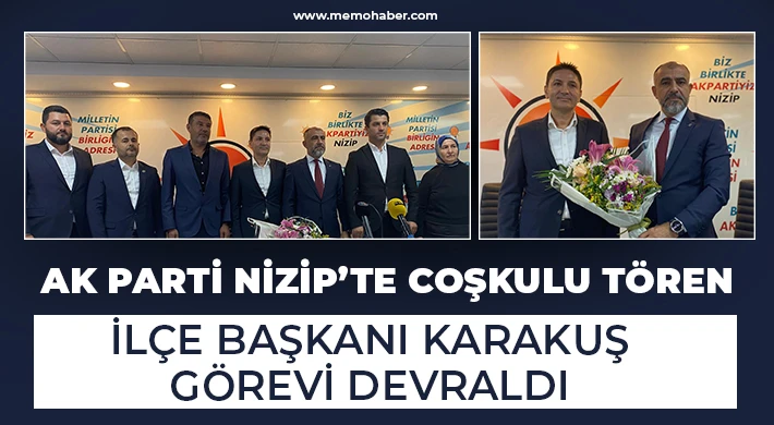 İlçe Başkanı Karakuş görevi devraldı