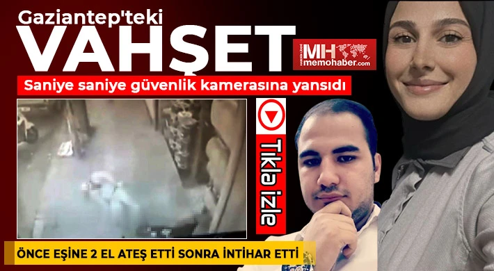 Gaziantep'te kadın cinayetinde korkunç görüntü!