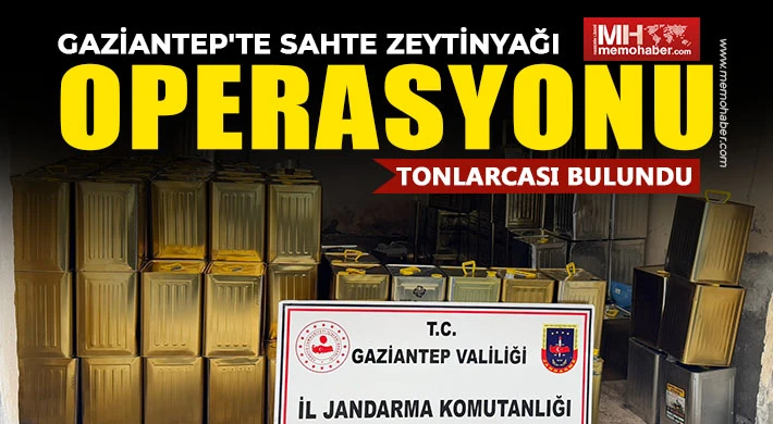 Gaziantep'te sahte zeytinyağı operasyonu