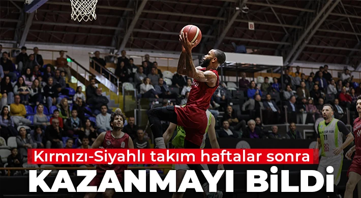 Kırmızı-Siyahlı takım haftalar sonra kazanmayı bildi