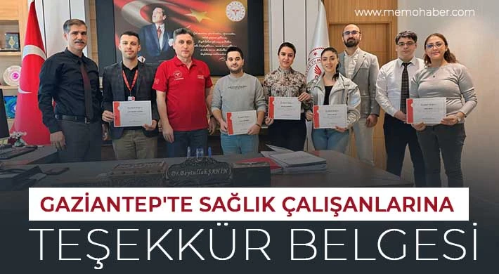 Sağlık Bakanlığı'ndan Ödül: Başarılı Çalışmalar Takdir Edildi