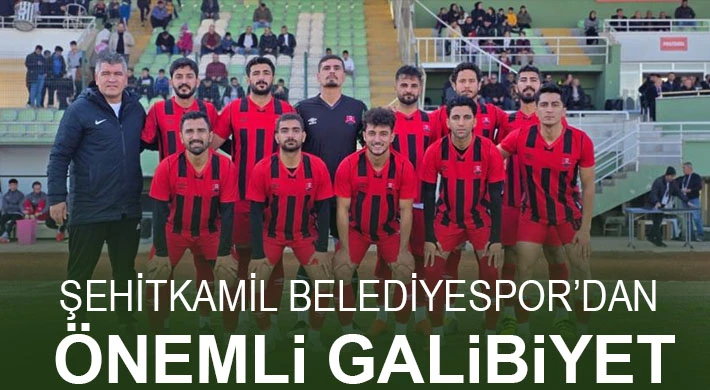 Şehitkamil Belediyespor’dan önemli galibiyet