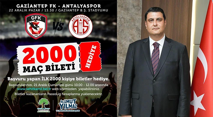 Şehitkamil’den Gaziantep FK'ya bir destek daha