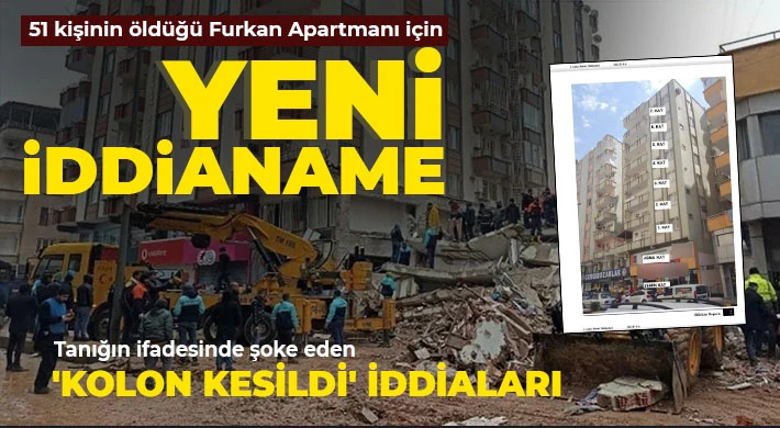 Furkan Apartmanı ile ilgili kolon kesme iddiası nedeniyle yeni iddianame hazırlandı