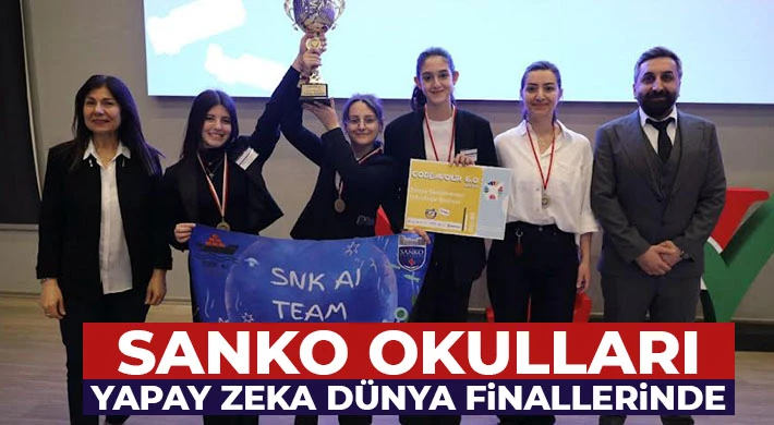 SANKO Okulları Yapay Zeka Dünya Finallerinde