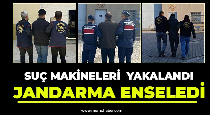 Suç makineleri yakalandı