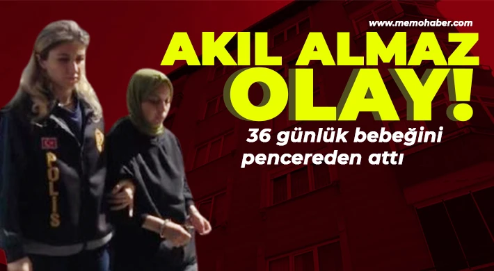 2. kattan düşen bebek hayatını kaybederken, anne tutuklandı
