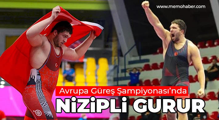 Avrupa Güreş Şampiyonası’nda Nizipli Gurur