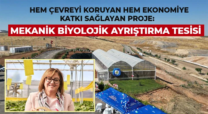 Hem çevreyi koruyan hem ekonomiye katkı sağlayan proje