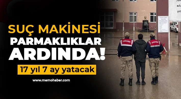 Kesinleşmiş 17 cezası bulunan hükümlü yakalandı