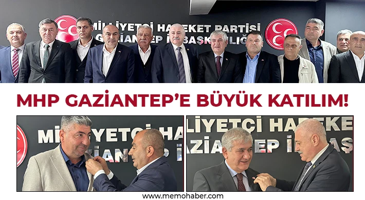 MHP Gaziantep’e büyük katılım!