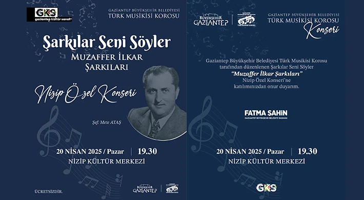 Nağmeler Nizip'ten yükselecek