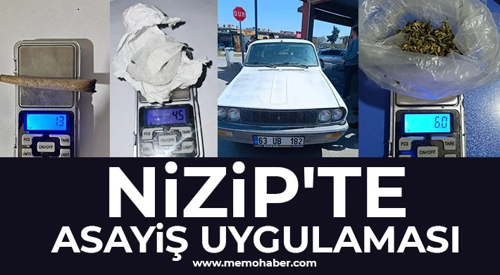 Nizip'te Asayiş Uygulamaları Başarıyla Sürdürülüyor