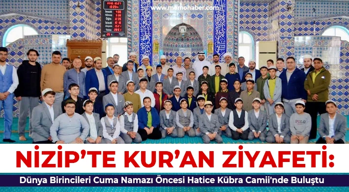 Nizip’te Kur’an Ziyafeti