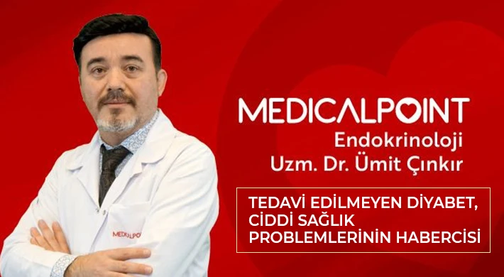 Tedavi edilmeyen diyabet, ciddi sağlık problemlerinin habercisi