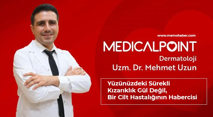 Uzmanından yüzdeki kızarıklık uyarısı