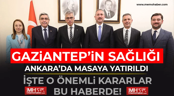 AK Partili vekiller Sağlık Bakanı ile görüştü! Yeni hastaneleri konuştular