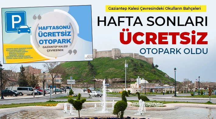 Gaziantep Büyükşehir’den Tarihi Bölgede Otopark Sorununa Pratik Çözüm