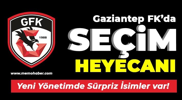 Gaziantep FK’da Seçim Heyecanı