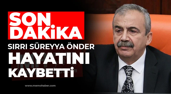  Sırrı Süreyya Önder hayatını kaybetti