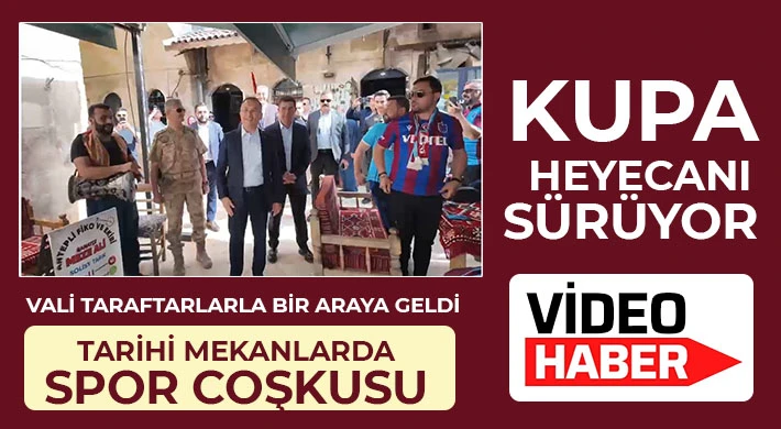 Vali taraftarlarla bir araya geldi