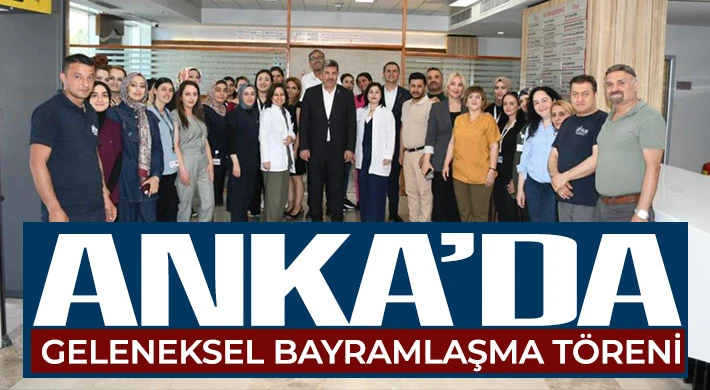 ANKA’da geleneksel bayramlaşma töreni