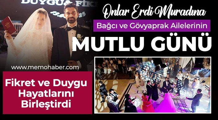 Bağcı ve Gövyaprak Ailelerinin Mutlu Günü