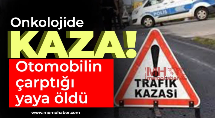 Gaziantep'te otomobilin çarptığı yaya öldü