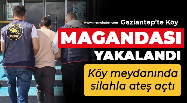 Köy magandası yakalandı