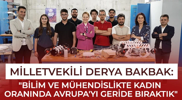 Milletvekili Derya Bakbak, Müzeyyen Erkul Bilim Merkezi'nde Gençlerle Buluştu