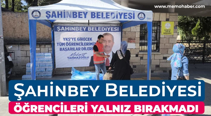 Şahinbey Belediyesi Öğrencileri Yalnız Bırakmadı