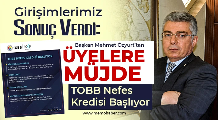 Başkan Mehmet Özyurt’tan Üyelere Müjde