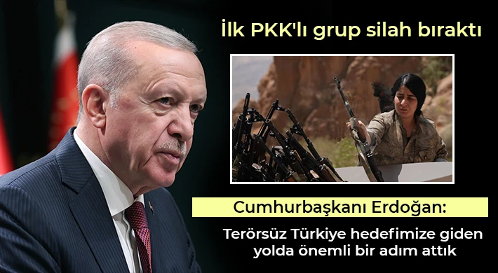 Cumhurbaşkanı Erdoğan: Terörsüz Türkiye hedefimize giden yolda önemli bir adım attık