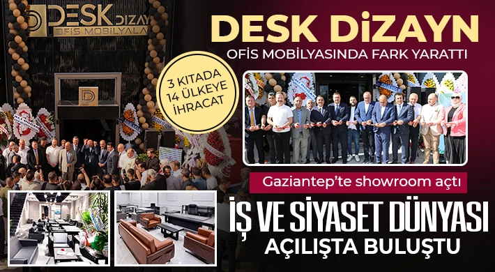 Desk Dizayn ofis mobilyasında fark yarattı