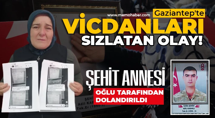 Oğlu tarafından dolandırılan şehit annesi, gözyaşlarıyla yardım istedi