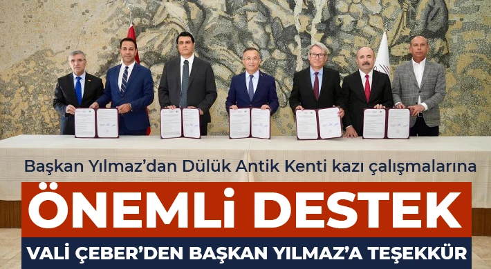 Yılmaz: Dülük ile Gaziantep turizm başkenti olacak