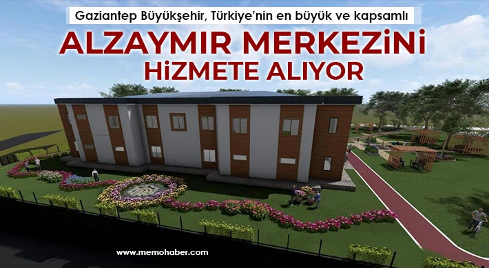 Büyükşehir, Türkiye'nin en büyük ve kapsamlı alzaymır merkezini hizmete alıyor