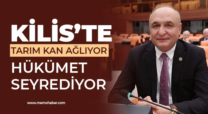 CHP'li Meriç: Kilis’te Tarım Kan Ağlıyor, Hükümet Seyrediyor