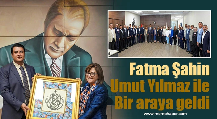 Fatma Şahin, Umut Yılmaz ile bir araya geldi