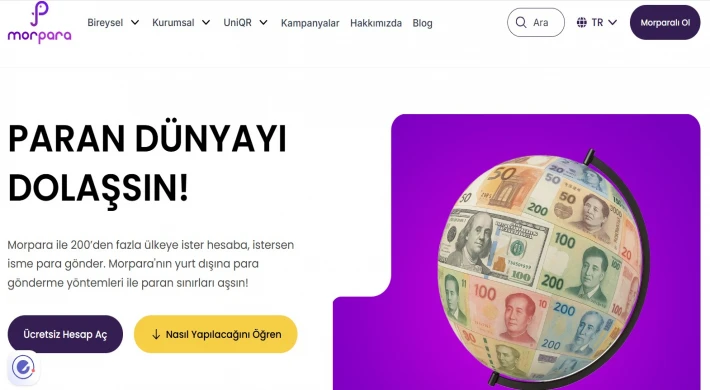 Morpara ile Yurtdışına Para Gönderme Kolaylığı