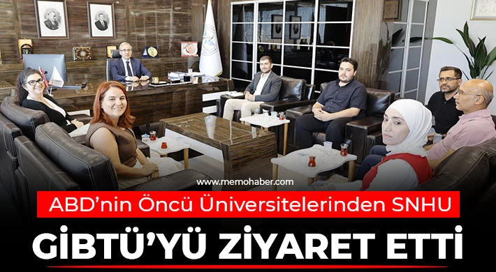 ABD’nin Öncü Üniversitelerinden SNHU, GİBTÜ’yü Ziyaret Etti