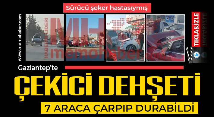 Gaziantep’te çekici dehşeti