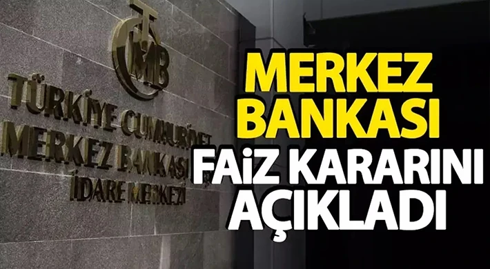  Merkez Bankası faizi 250 baz puan indirdi