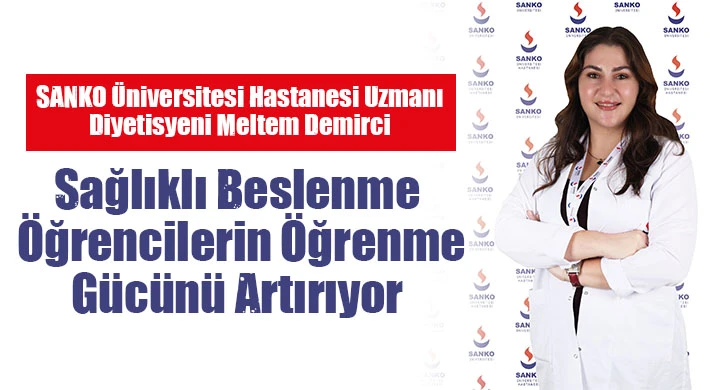 Sağlıklı beslenme, öğrencilerin öğrenme gücünü artırıyor