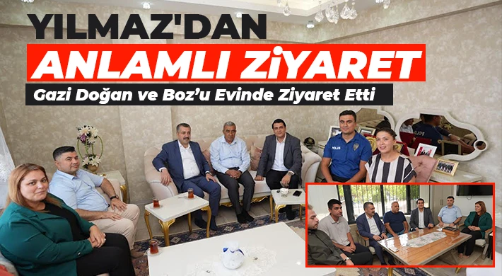 Yılmaz'dan anlamlı ziyaret