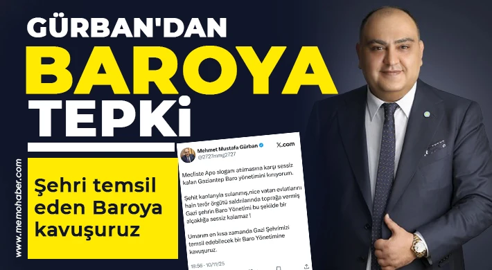 Gürban'dan baroya tepki