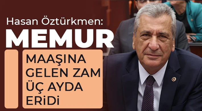 Öztürkmen: Mehmet Şimşek’in politikası faiz lobisine yaradı